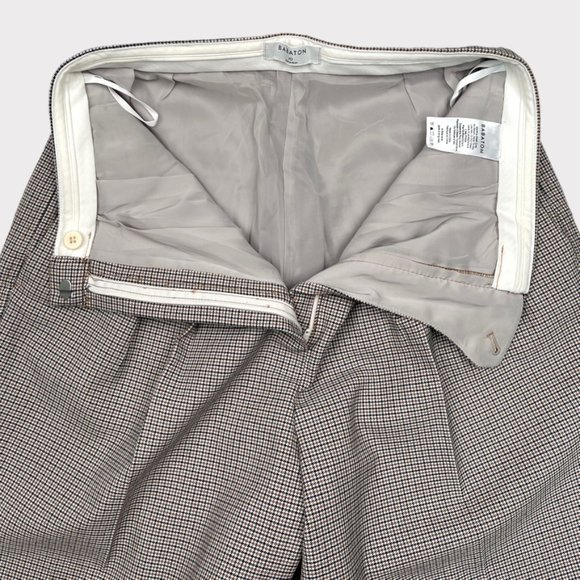 ARITZIA BABATON Rosemarie Pleated High Waisted Wide Leg Trousers Women's Size 10 - Picture 14 of 16